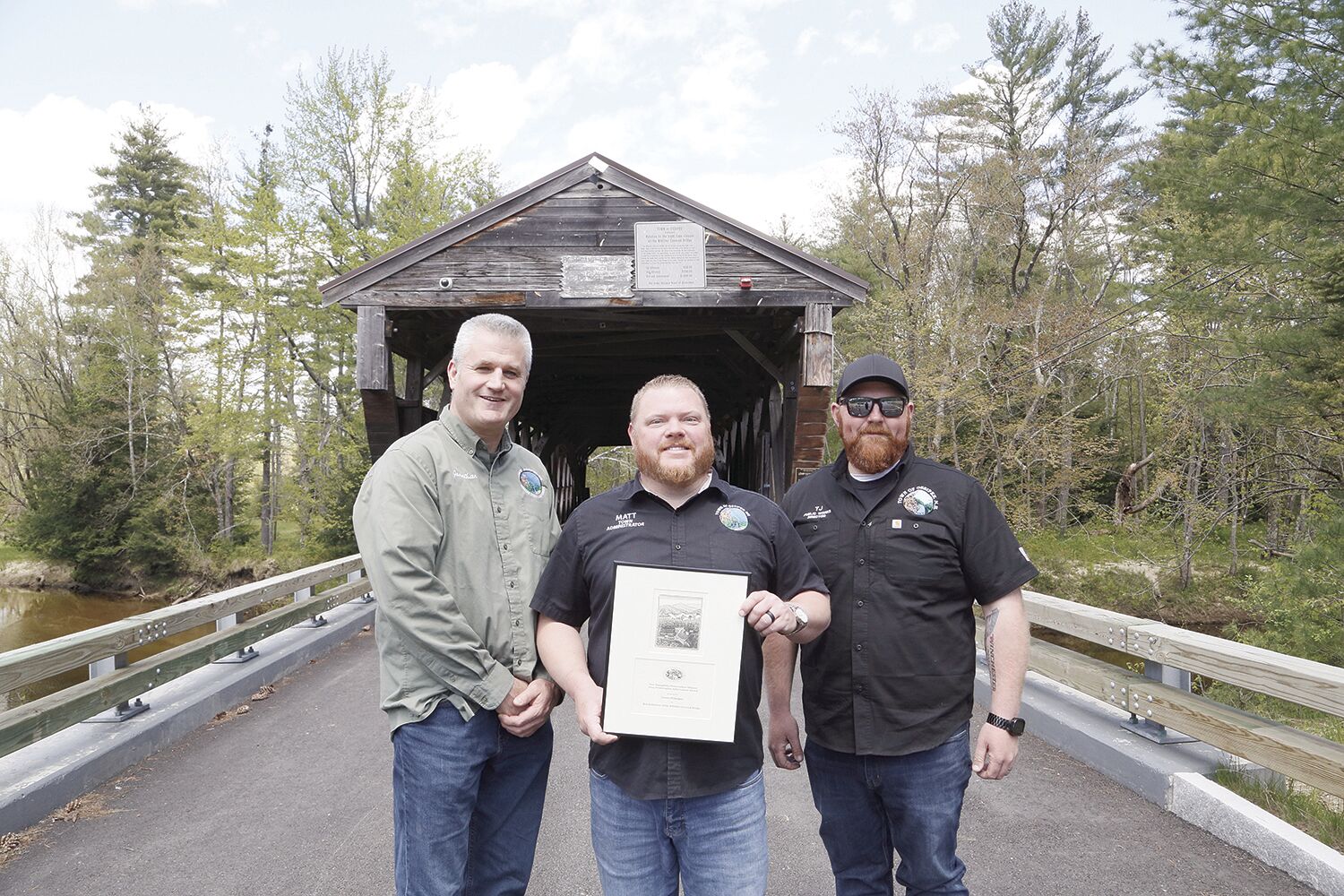 Ossipee bridge, South Eaton Meeting House win awards